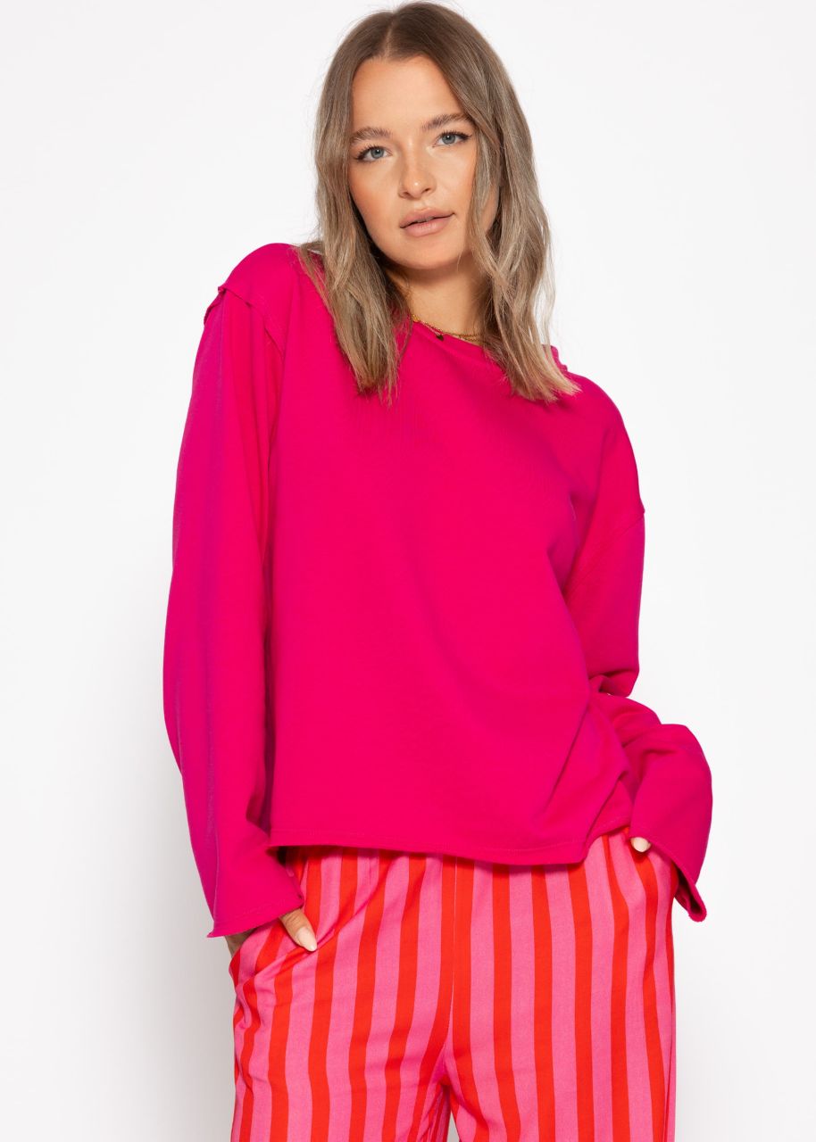 Sweatshirt - pink