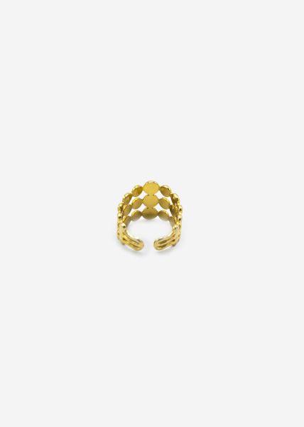 Breiter Ring, gold