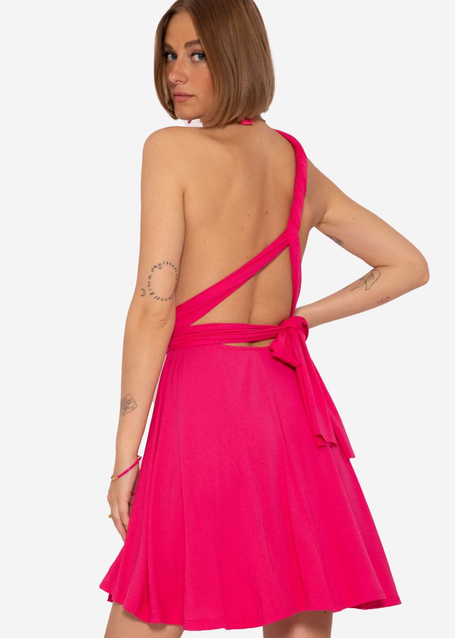 Multiway-Kleid, himbeerrot
