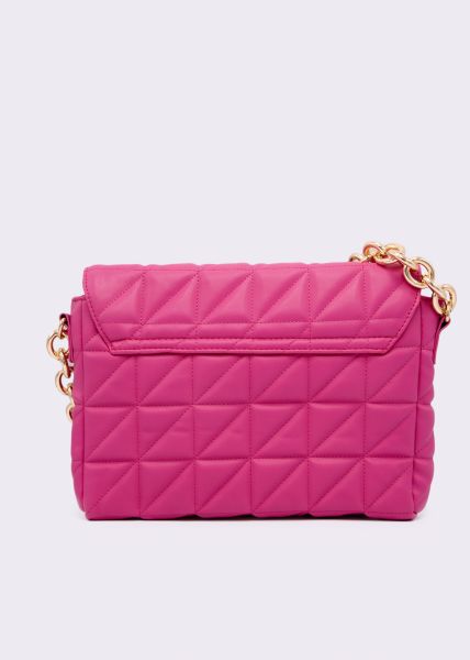Tasche mit Überschlag, pink